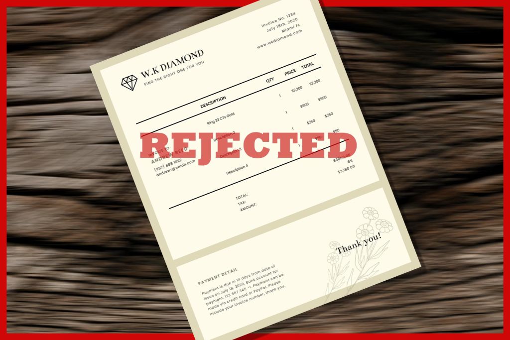 Rejected EDI